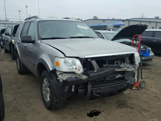 1FMEU73E18UB00506 - 2008 FORD EXPLORER X SILVER photo 1