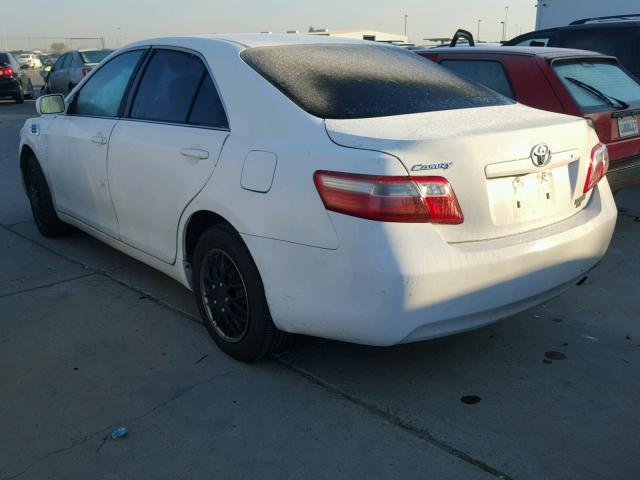 4T1BE46K87U549079 - 2007 TOYOTA CAMRY NEW WHITE photo 3