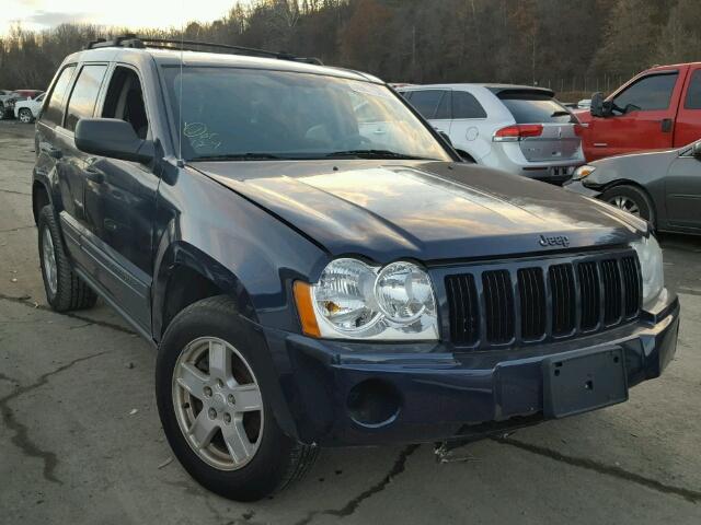 1J4HR48N85C600751 - 2005 JEEP GRAND CHER BLUE photo 1