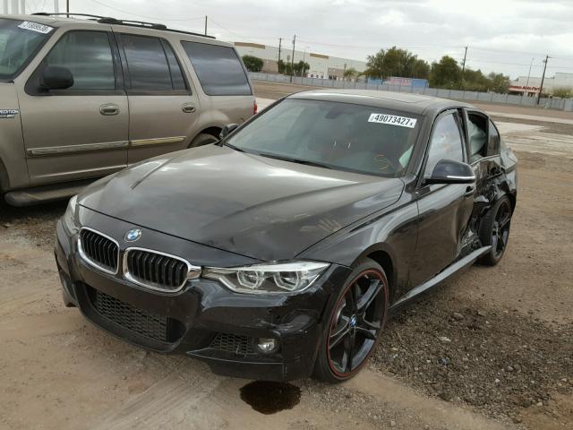 WBA8B3G51GNT62574 - 2016 BMW 340 I BLACK photo 2