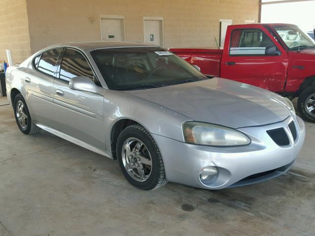 2G2WS522X41175287 - 2004 PONTIAC GRAND PRIX SILVER photo 1