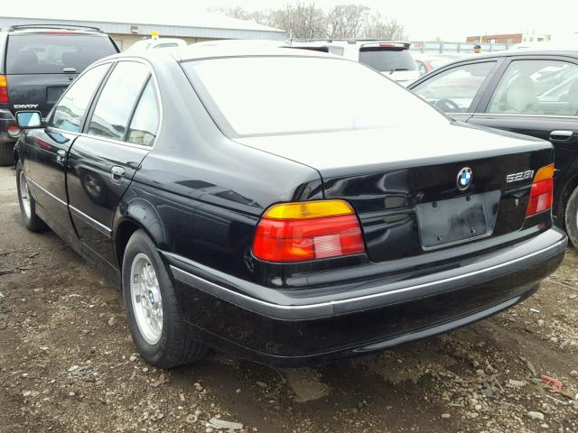 WBADD6327VBW25302 - 1997 BMW 528 I AUTO BLACK photo 3