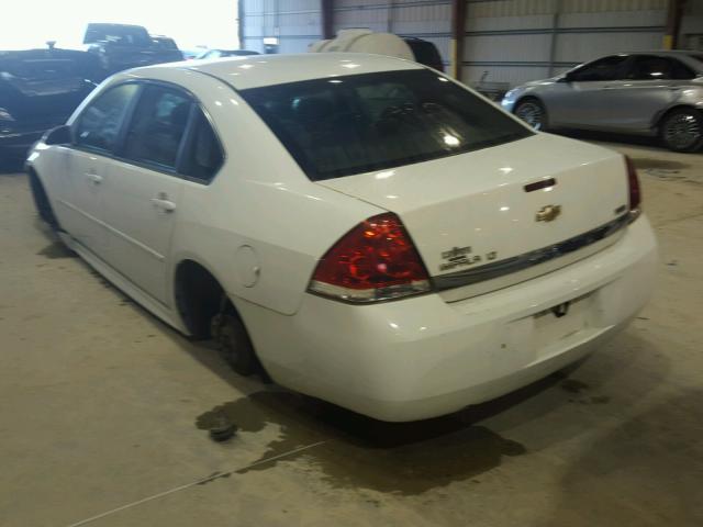 2G1WG5EK5B1122074 - 2011 CHEVROLET IMPALA LT WHITE photo 3