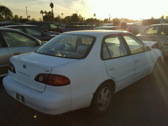 1NXBR12E52Z615972 - 2002 TOYOTA COROLLA CE WHITE photo 4