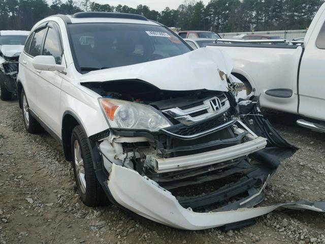 5J6RE3H75AL031895 - 2010 HONDA CR-V EXL WHITE photo 1