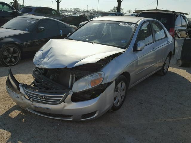 KNAFE121885492389 - 2008 KIA SPECTRA EX GRAY photo 2