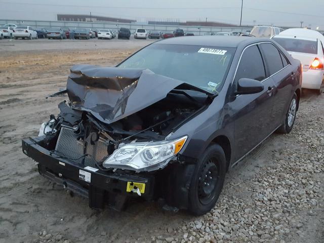 4T4BF1FK3ER416826 - 2014 TOYOTA CAMRY L CHARCOAL photo 2