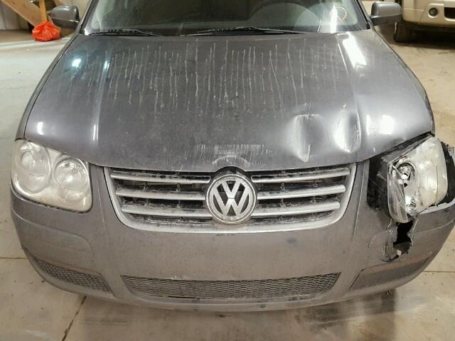 3VWTK49M08M673266 - 2008 VOLKSWAGEN CITY JETTA GRAY photo 7