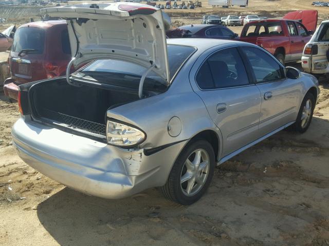 1G3NL52E22C189805 - 2002 OLDSMOBILE ALERO GL SILVER photo 4