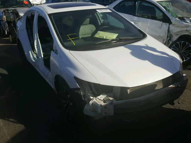 19XFB2F93FE227981 - 2015 HONDA CIVIC EXL 白色 照片 1