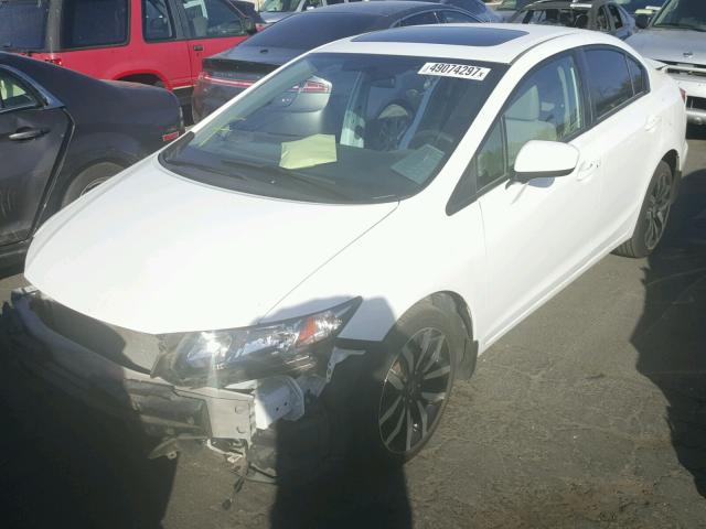 19XFB2F93FE227981 - 2015 HONDA CIVIC EXL 白色 照片 2