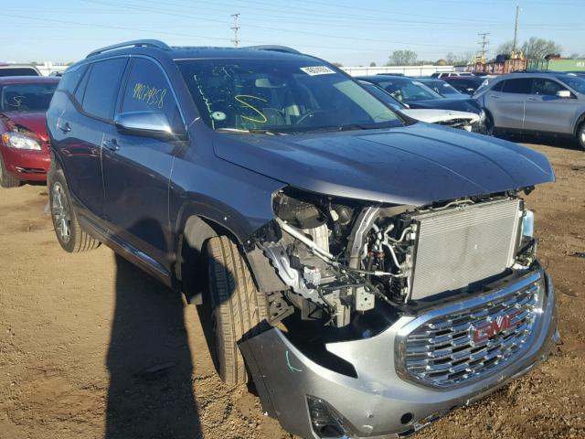 3GKALXEX0JL267089 - 2018 GMC TERRAIN DE GRAY photo 1