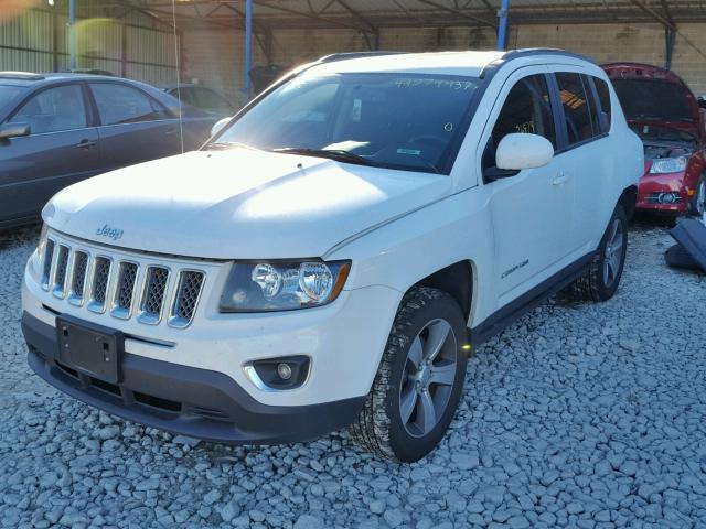 1C4NJDEB5GD651325 - 2016 JEEP COMPASS LA WHITE photo 2