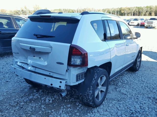 1C4NJDEB5GD651325 - 2016 JEEP COMPASS LA WHITE photo 4