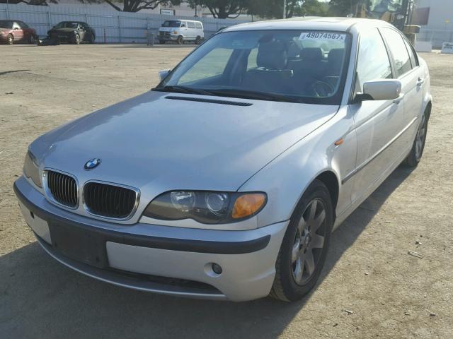 WBAAZ33443KP78270 - 2003 BMW 325 I SILVER photo 2