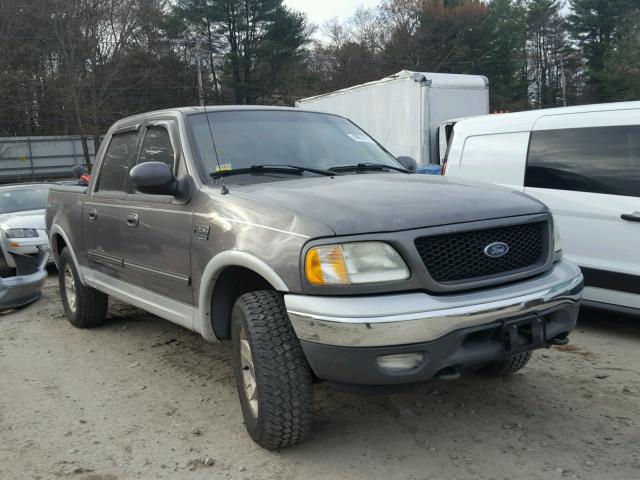 1FTRW08L52KB71273 - 2002 FORD F150 SUPER GRAY photo 1