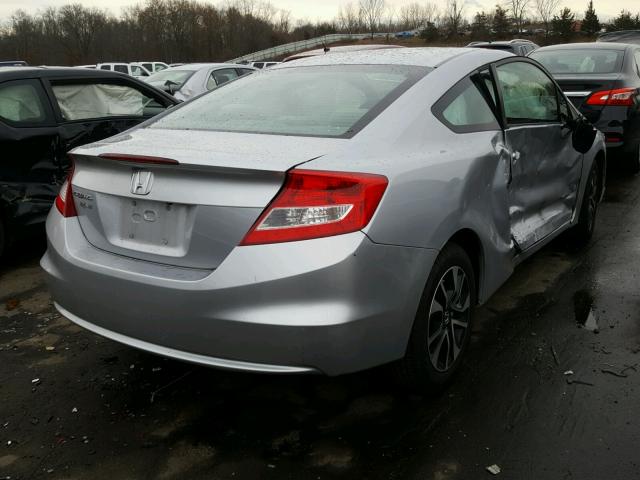 2HGFG3B81DH520253 - 2013 HONDA CIVIC EX SILVER photo 4