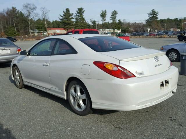 4T1CA38P65U040320 - 2005 TOYOTA CAMRY SOLA WHITE photo 3