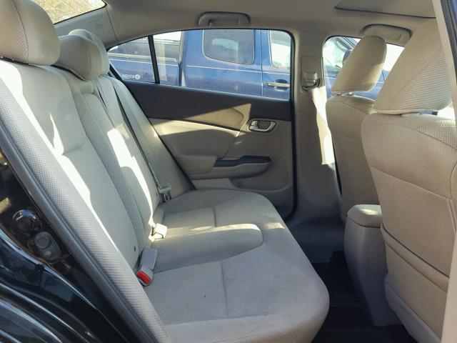 2HGFB2F8XCH556721 - 2012 HONDA CIVIC EX 黑色 照片 6