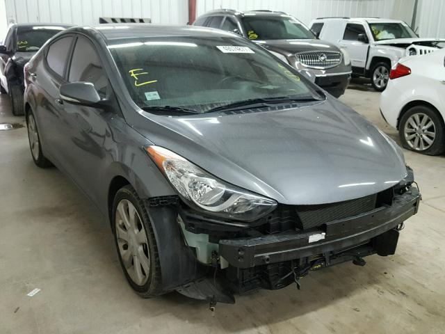 5NPDH4AE4DH276766 - 2013 HYUNDAI ELANTRA GL CHARCOAL photo 1