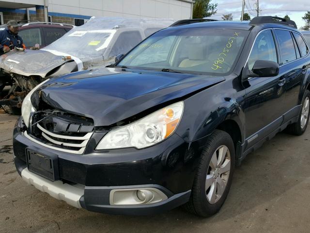 4S4BRBKC4B3389028 - 2011 SUBARU OUTBACK 2. BLACK photo 2