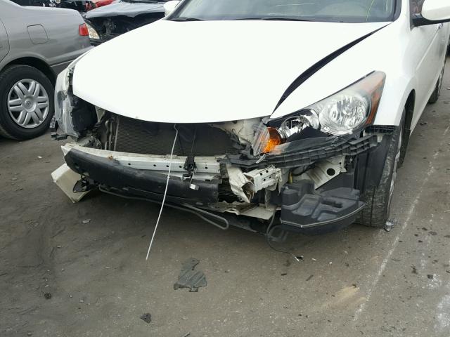 1HGCP36888A028658 - 2008 HONDA ACCORD EXL WHITE photo 9