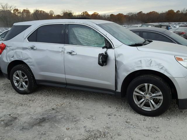 2GNALCEK4E6169998 - 2014 CHEVROLET EQUINOX LT SILVER photo 9