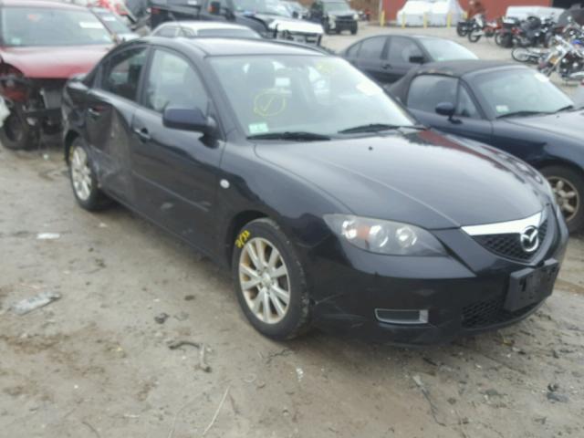 JM1BK32G081829140 - 2008 MAZDA 3 I BLACK photo 1