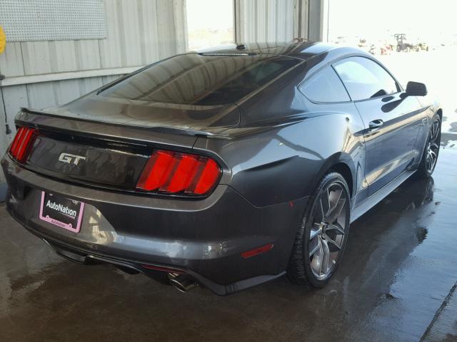 1FA6P8CF2H5302222 - 2017 FORD MUSTANG GT BLACK photo 4