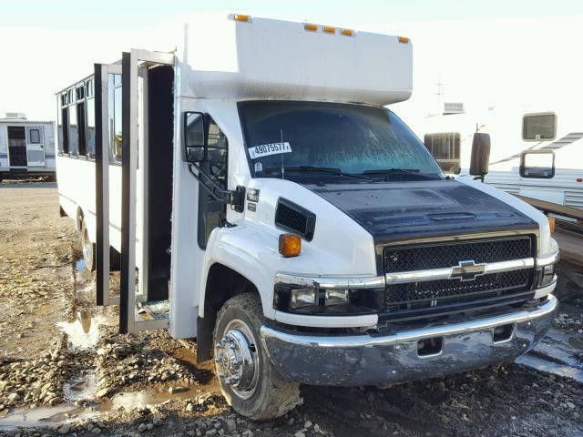 1GBE5V1247F413474 - 2007 CHEVROLET C5500 C5V0 WHITE photo 1