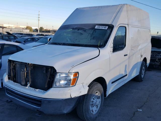 1N6AF0LY1DN105513 - 2013 NISSAN NV 3500 WHITE photo 2