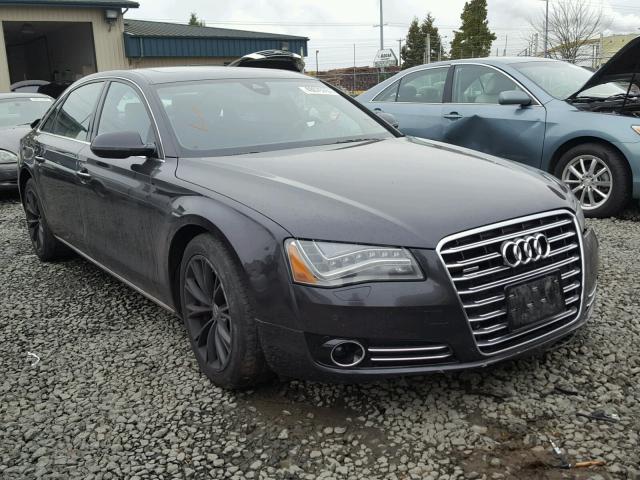 WAURVAFDXBN018954 - 2011 AUDI A8 L QUATT BLACK photo 1