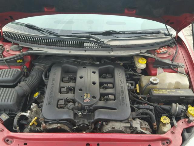 2B3HD76V8YH316984 - 2000 DODGE INTREPID R RED photo 7