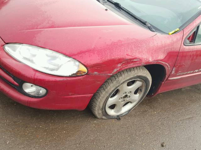 2B3HD76V8YH316984 - 2000 DODGE INTREPID R RED photo 9