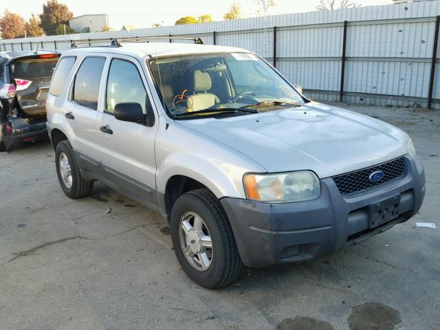 1FMYU02103KD76392 - 2003 FORD ESCAPE XLS SILVER photo 1