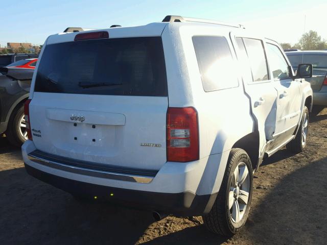 1C4NJRCB7ED928229 - 2014 JEEP PATRIOT LI WHITE photo 4