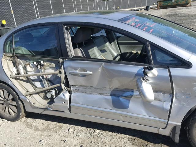 19XFA1F98AE043593 - 2010 HONDA CIVIC EXL 银色 照片 9