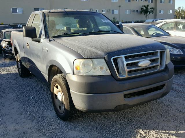 1FTRF12296NA34542 - 2006 FORD F150 BLUE photo 1