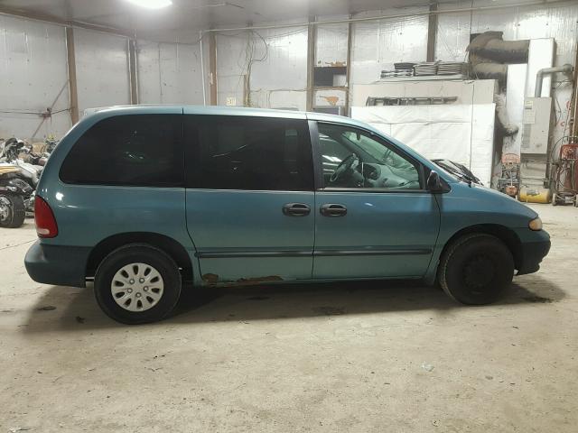 2P4FP25BXXR397403 - 1999 PLYMOUTH VOYAGER TEAL photo 9