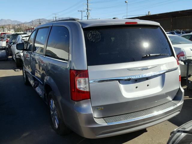 2C4RC1BG4ER158319 - 2014 CHRYSLER TOWN & COU GRAY photo 3