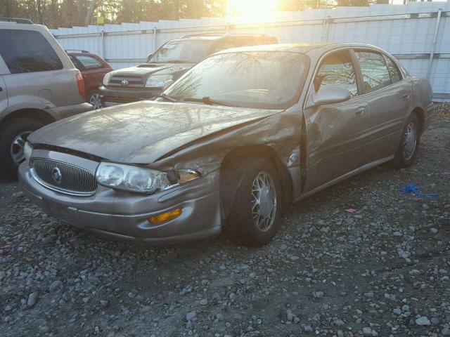 1G4HP54K61U215489 - 2001 BUICK LESABRE CU BROWN photo 2