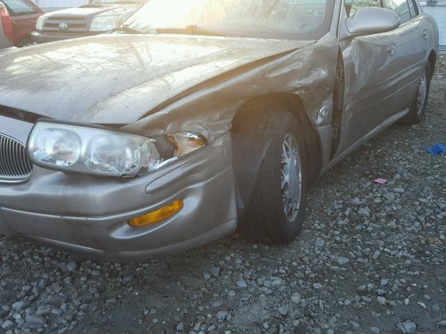 1G4HP54K61U215489 - 2001 BUICK LESABRE CU BROWN photo 9