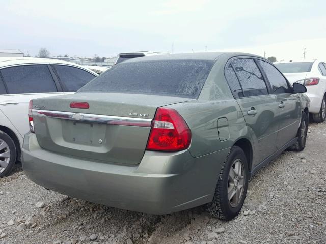 1G1ZT54834F102075 - 2004 CHEVROLET MALIBU LS GREEN photo 4