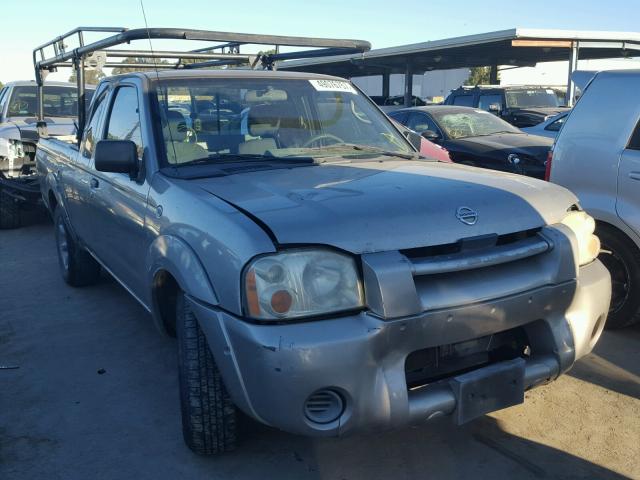 1N6DD26S62C314986 - 2002 NISSAN FRONTIER K GRAY photo 1