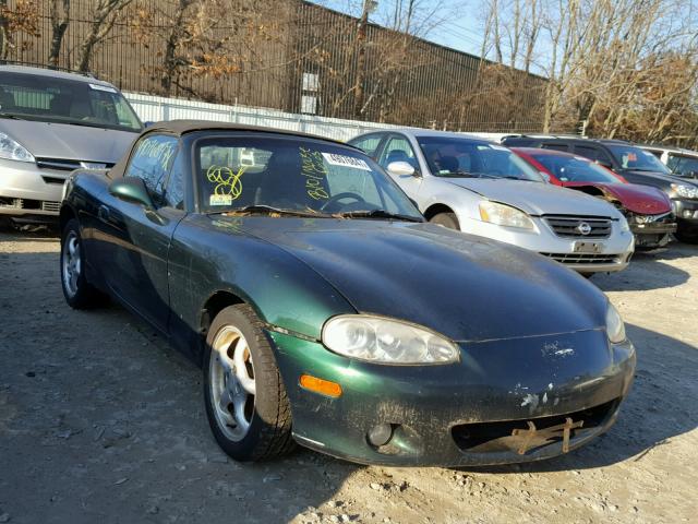 JM1NB353720228133 - 2002 MAZDA MX-5 MIATA GREEN photo 1