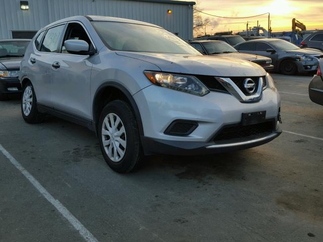 5N1AT2MV0GC923306 - 2016 NISSAN ROGUE S SILVER photo 1