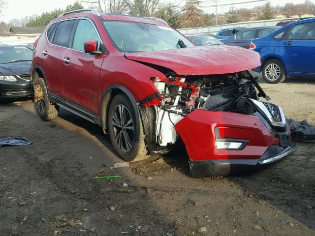 JN8AT2MV3HW272830 - 2017 NISSAN ROGUE S RED photo 1