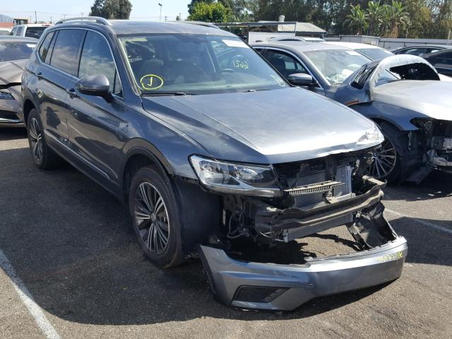 3VV3B7AX0JM049131 - 2018 VOLKSWAGEN TIGUAN SE GRAY photo 1