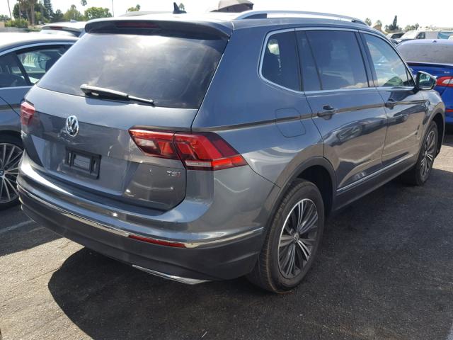3VV3B7AX0JM049131 - 2018 VOLKSWAGEN TIGUAN SE GRAY photo 4