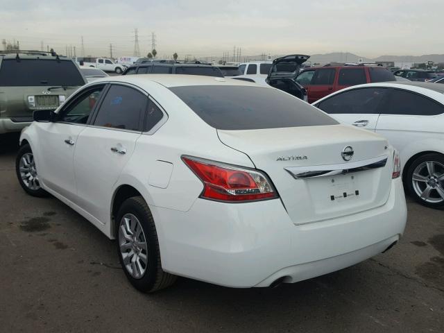 1N4AL3APXFC438224 - 2015 NISSAN ALTIMA 2.5 WHITE photo 3